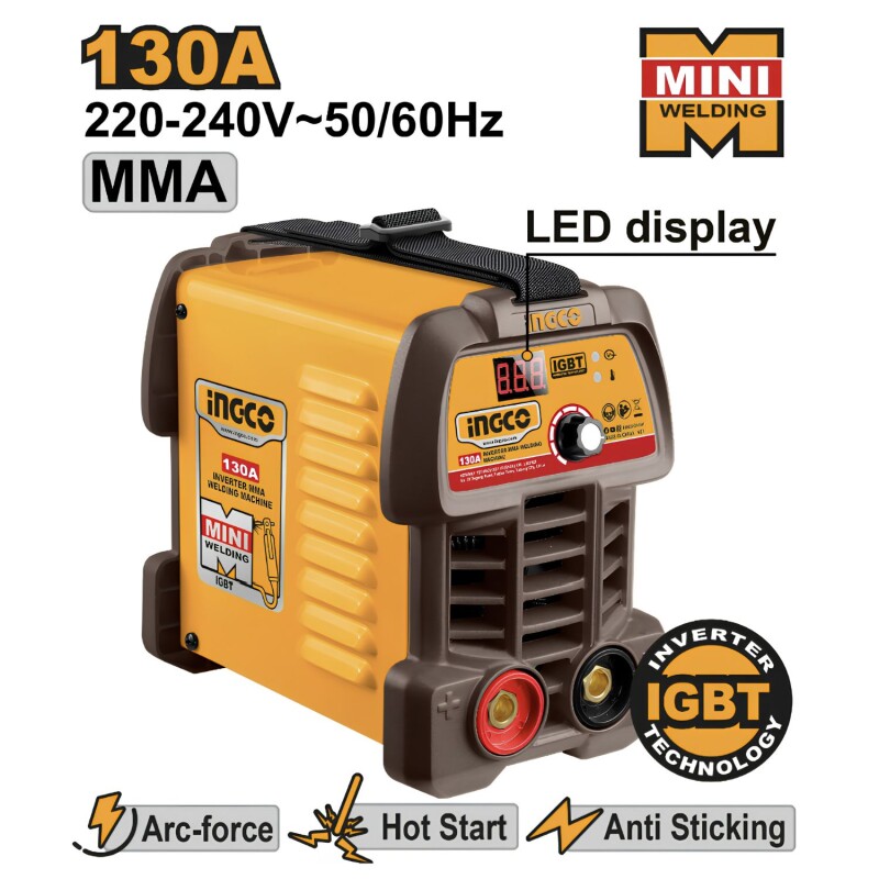 Soldadora Inverter Ingco 130Amp IGBT Soldadora Inverter Ingco 130Amp IGBT