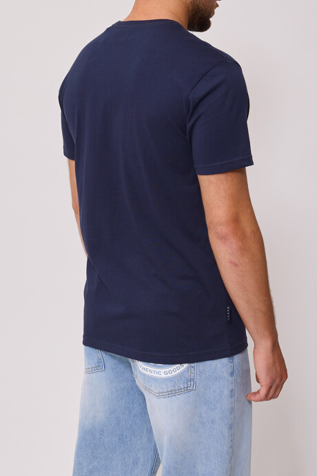T-SHIRT ZEPHYR RUSTY Navy