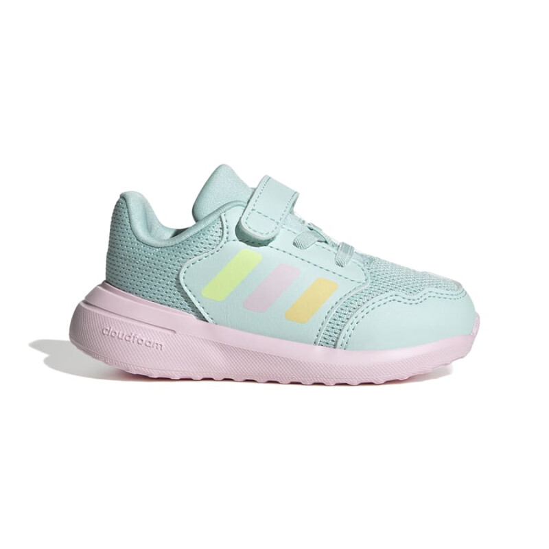 Championes Adidas Tensaur Run 3.0 de Niños - IH7783 Verde Agua-rosado