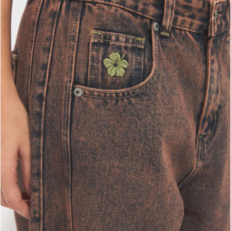 Pantalon Roxy Marea Barrel Marron