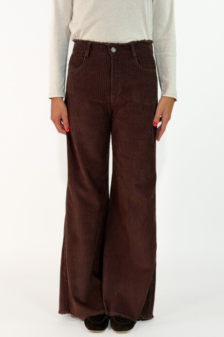 PANTALON PANA LENNON Marron