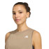 Top de Mujer Adidas We Tank Beige