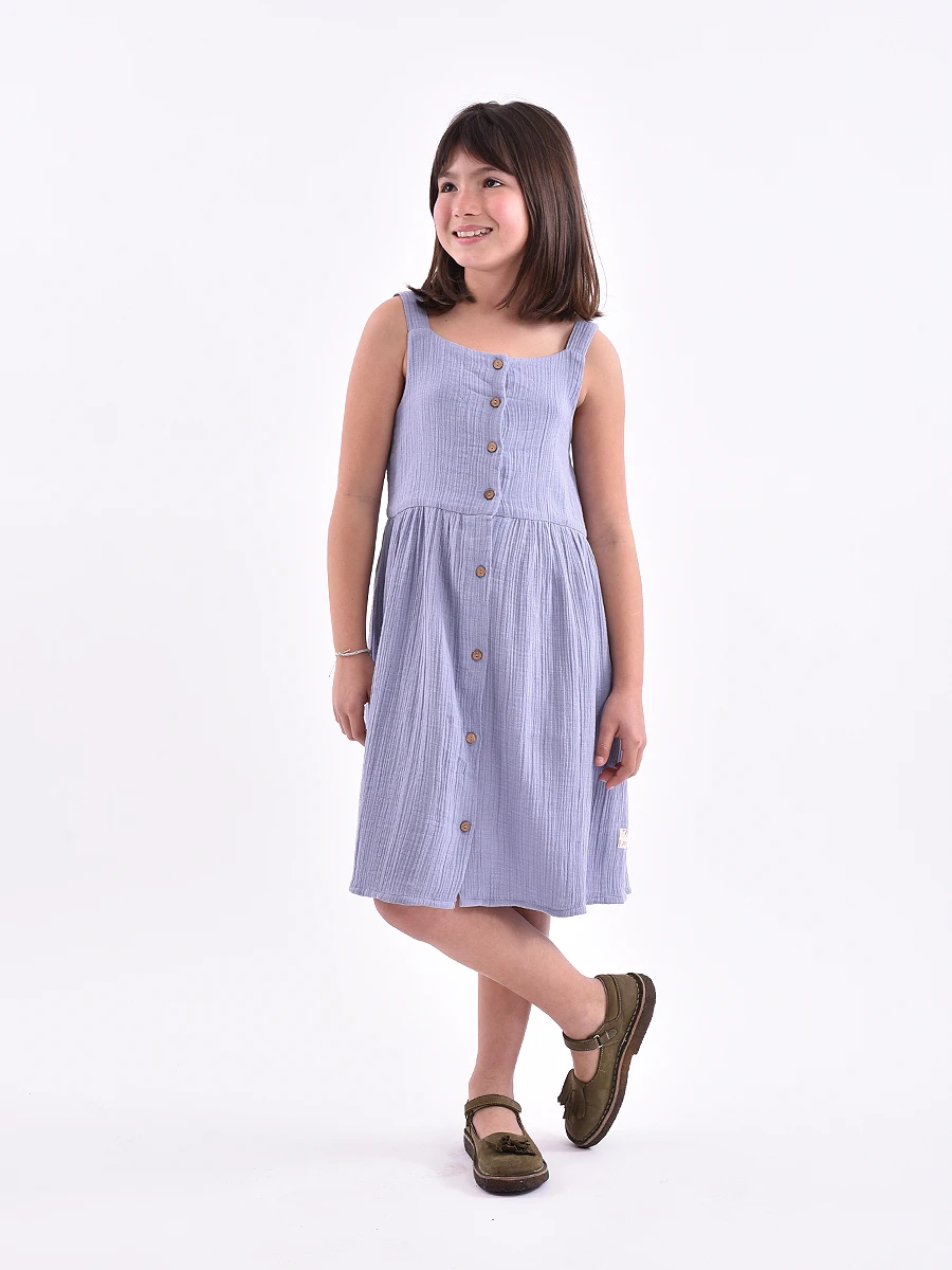 VESTIDO JUAQUINA - AZUL CLARO 