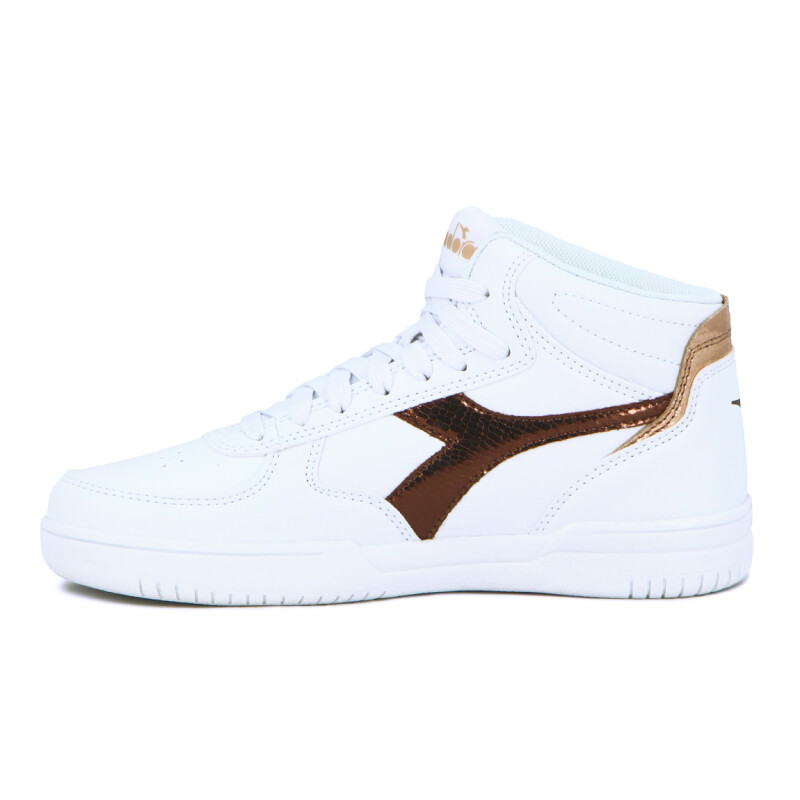 Bota Diadora Raptor Blanco-Castaño
