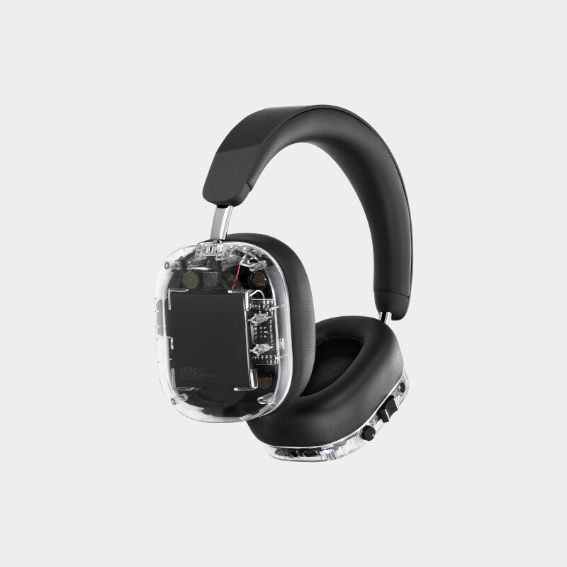 Mondo Over-Ear Headphone - Transparent Mondo Transparente