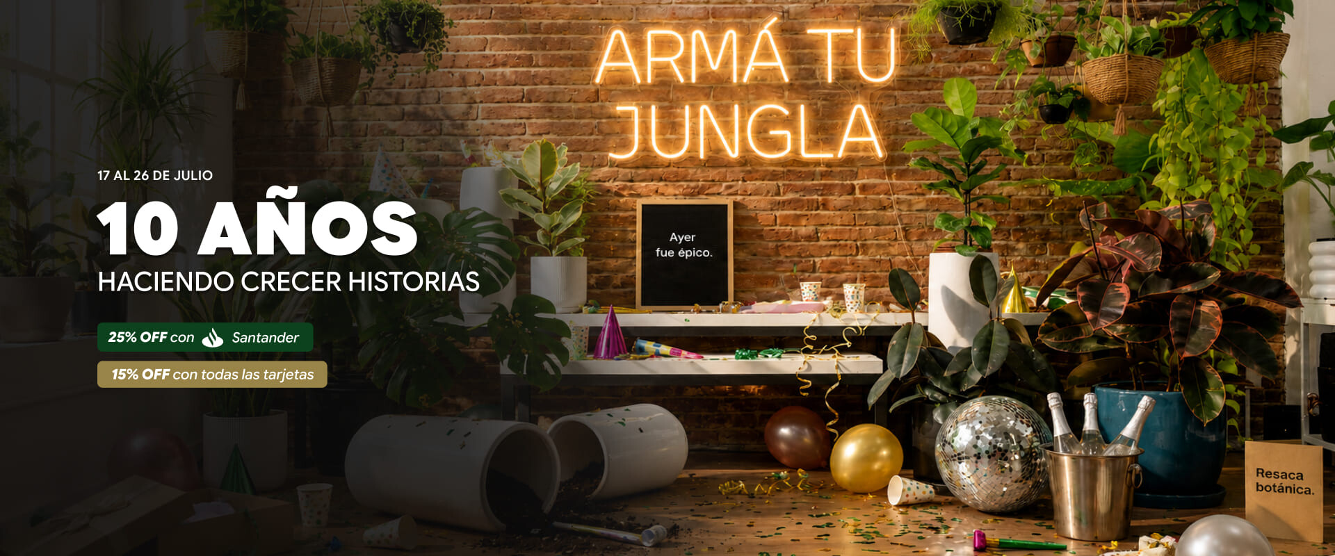 HomeSlider - Aniversario Brote