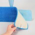 Repuesto Mopa Spray Trapeador Paño Microfibra Adhesivo Variante Color Celeste