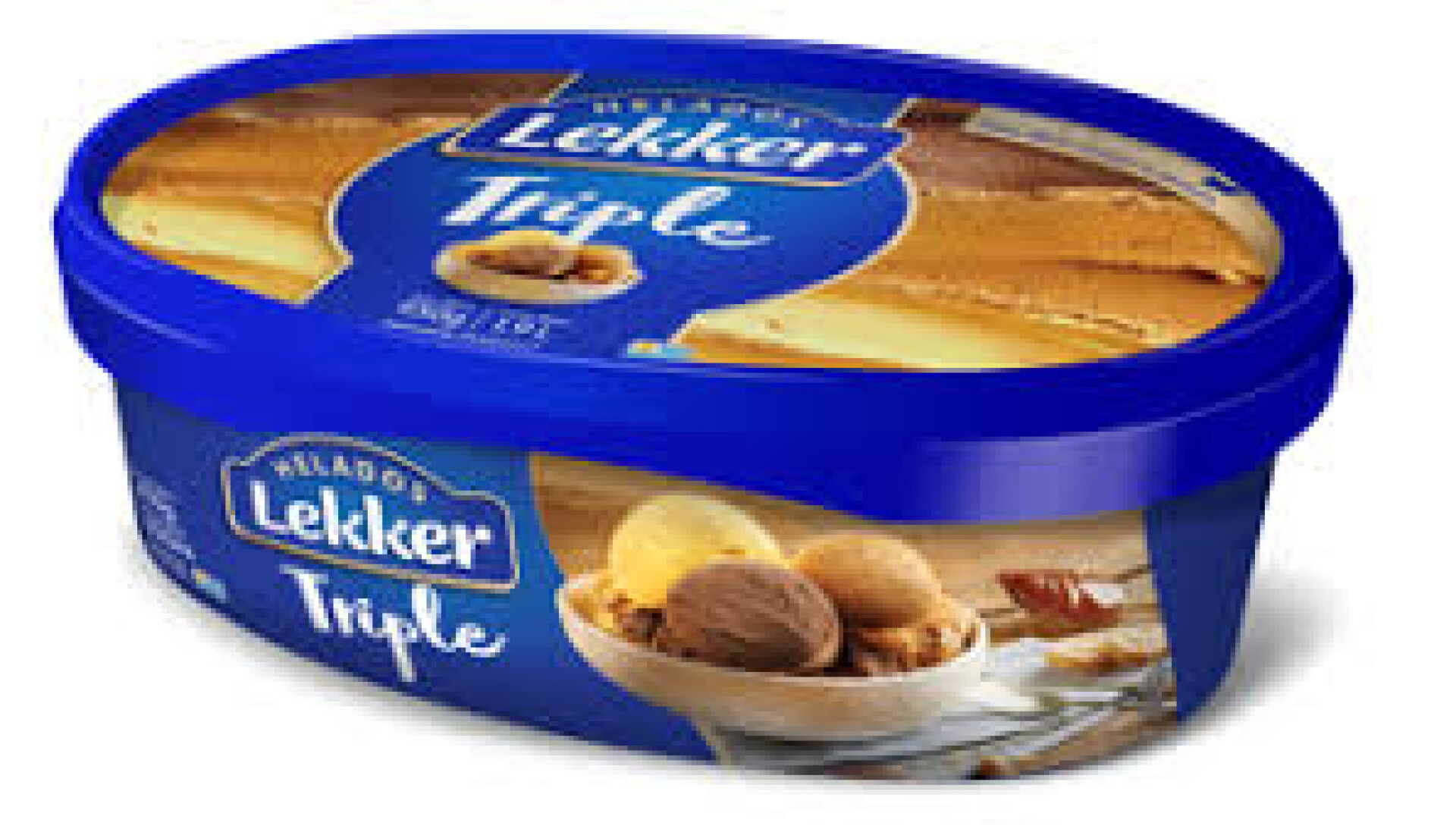 HELADO LEKKER 900ML TRIPLE SAMBAYON DULCE DE LECHE CHOCO 