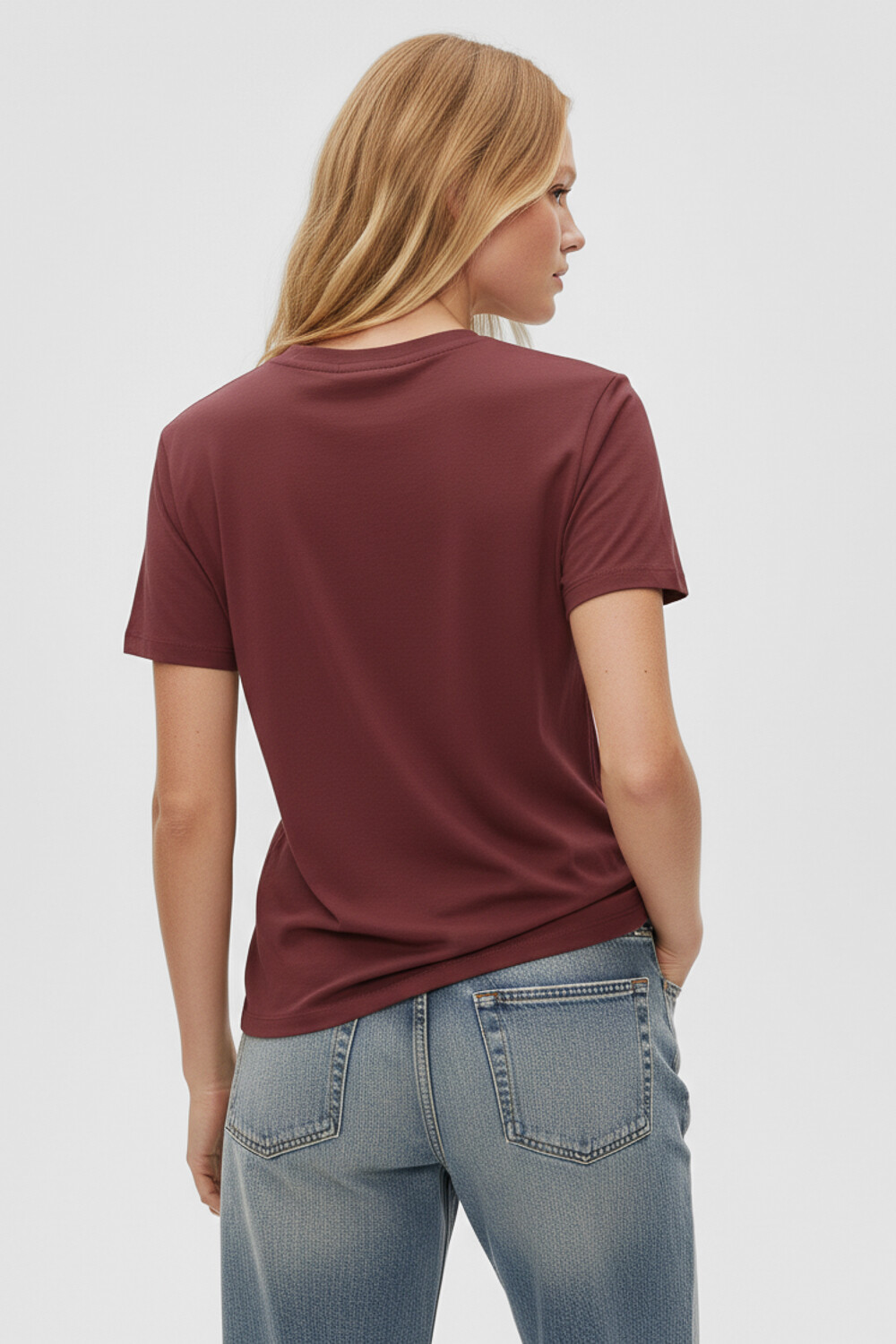 Remera Jocoss Cereza Oscuro