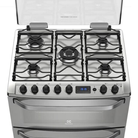 cocina Electrolux / 5 hornallas / doble horno GRY