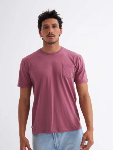 T-SHIRT UNIFORM SAGE BORDO