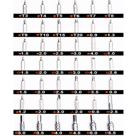 JUEGO DE PUNTAS DE DESTORNILLADOR CRV 46 PZAS PRO HARDEN ++ N/a