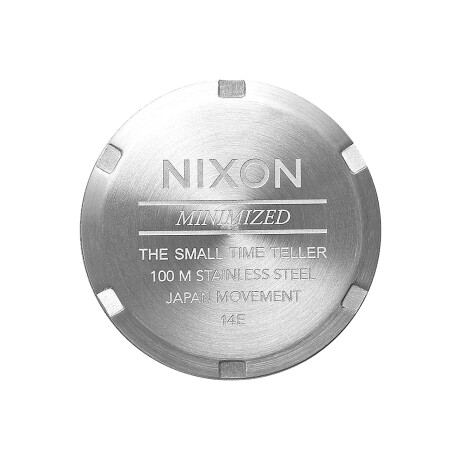 Reloj Nixon Clasico Acero Plata 0