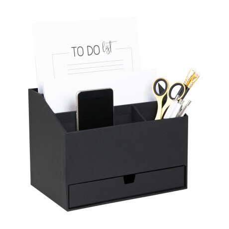 ORG ESCRITORIO PAPEL NEGRO GRETA