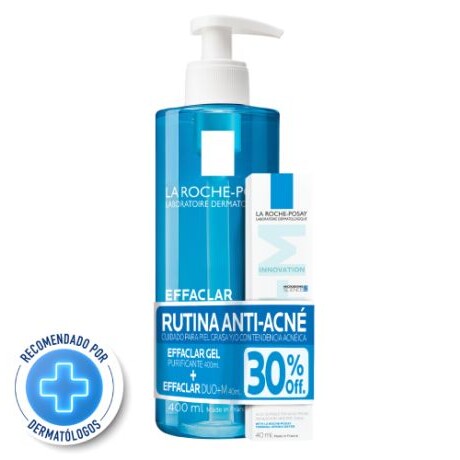 Pack La Roche Posay Effaclar Duo 40ml + Gel de Limpieza Effaclar 400ml – Tratamiento Anti-Imperfecciones Completo Pack La Roche Posay Effaclar Duo 40ml + Gel de Limpieza Effaclar 400ml – Tratamiento Anti-Imperfecciones Completo