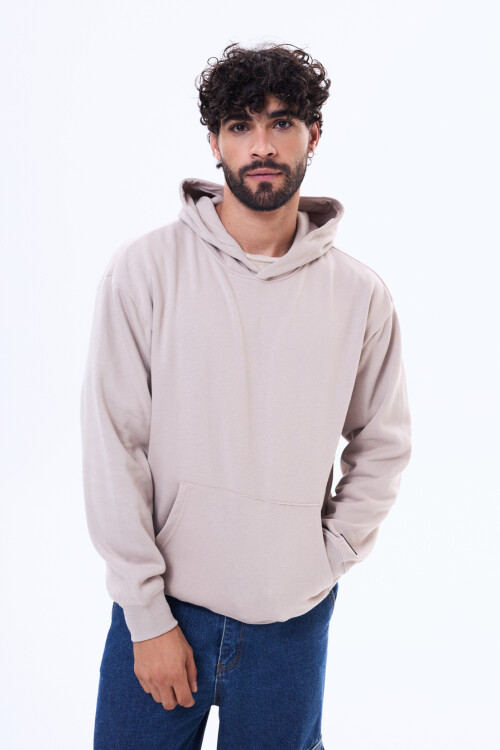 Buzo de felpa Curitiba Beige