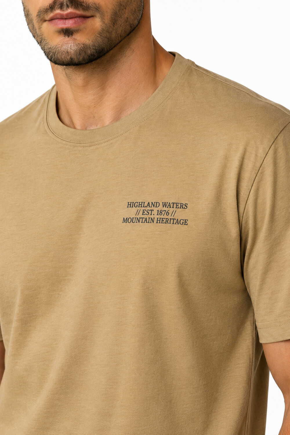Remera Fado Beige Oscuro
