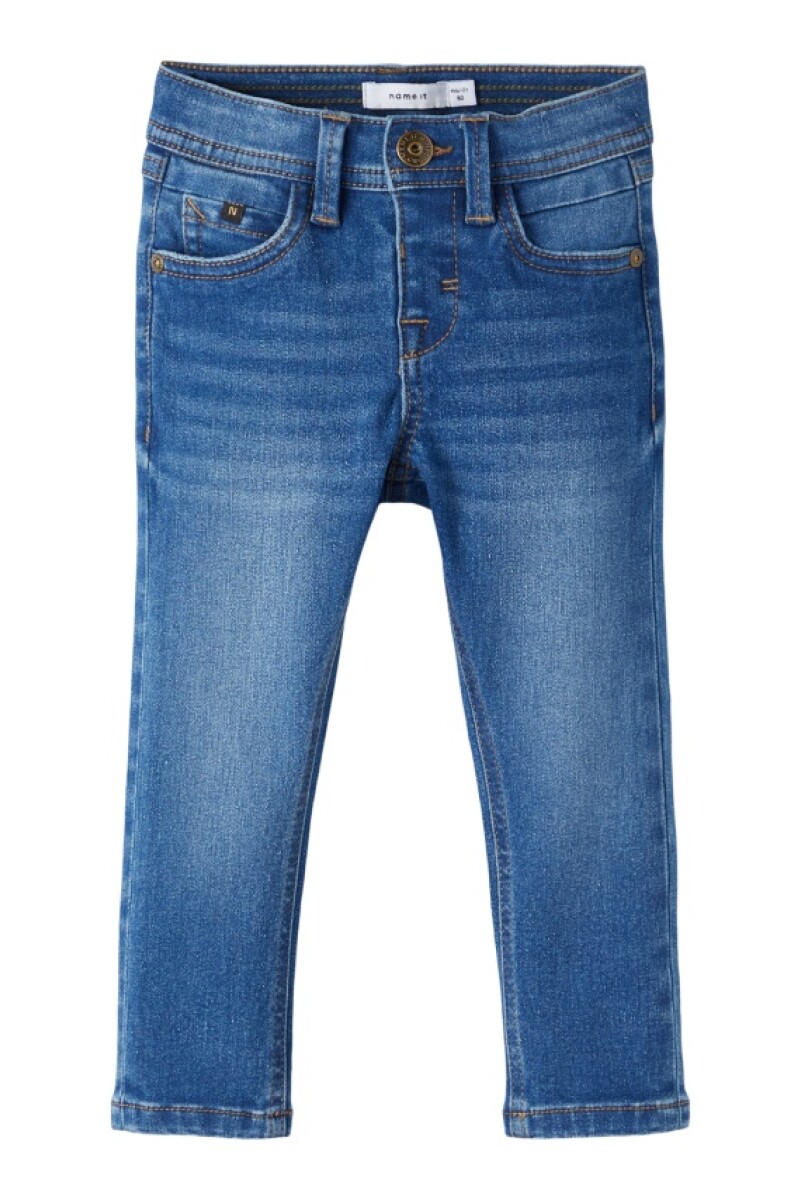 Jeans Slim Fit Medium Blue Denim