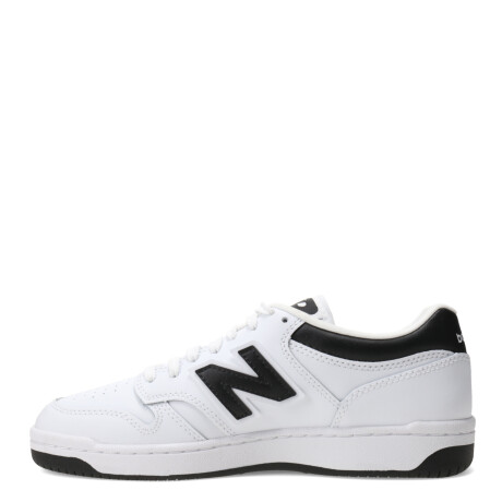 Championes Unisex New Balance 480 Unisex Blanco - Negro