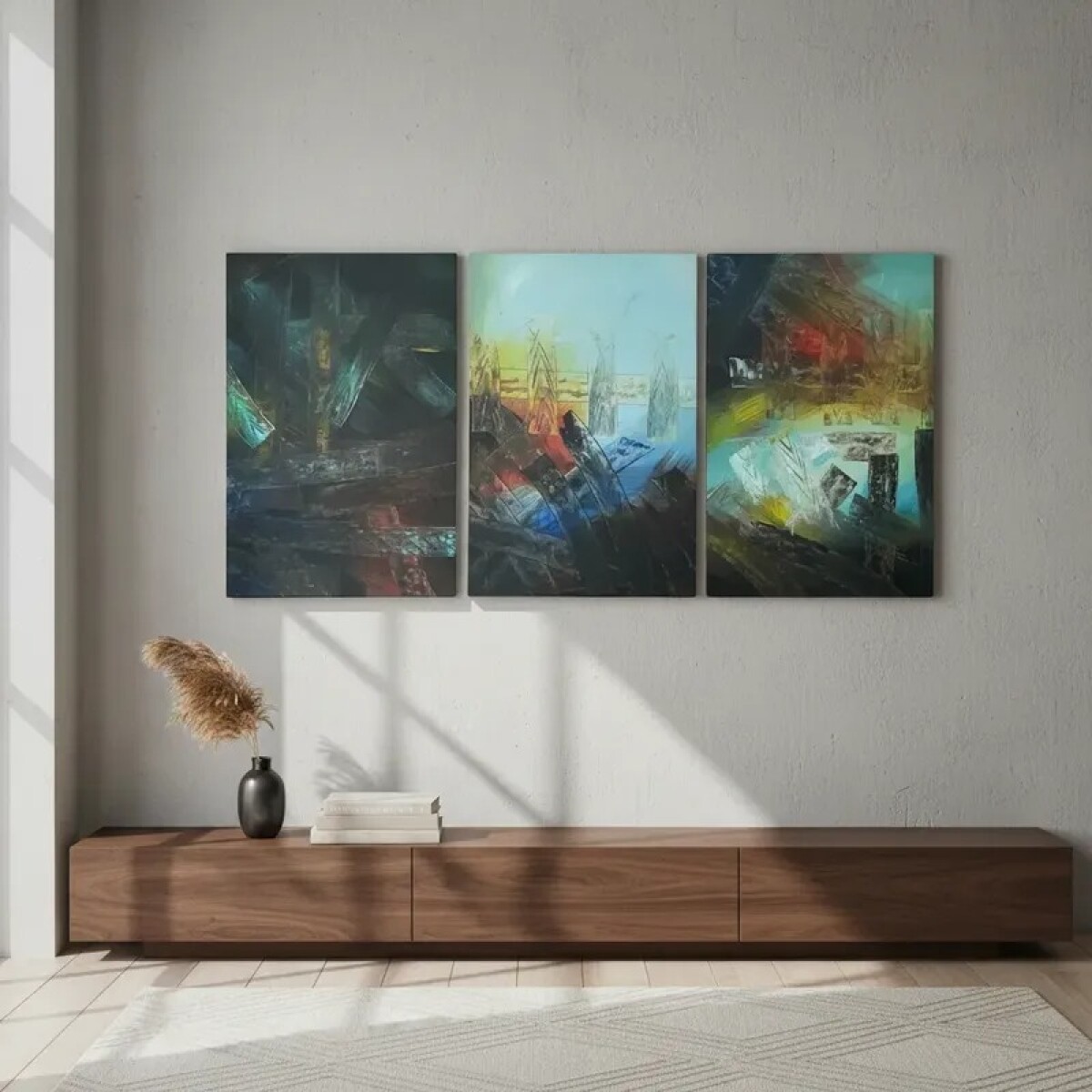 Cuadro triptico 
