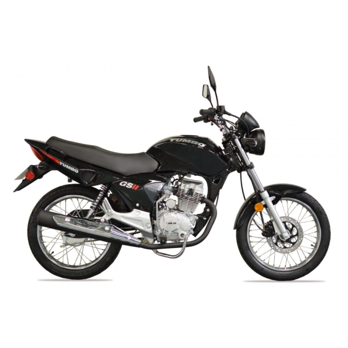 Moto Yumbo Calle Gs125 Ii Led - Negro 