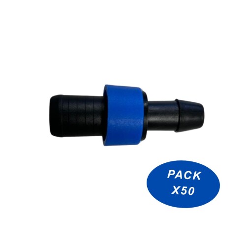 Conector inicial 17 mm pase 8mm Pack X50 Conector inicial 17 mm pase 8mm Pack X50