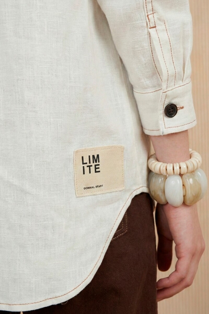 CHAQUETA LINO VERA BLANCO