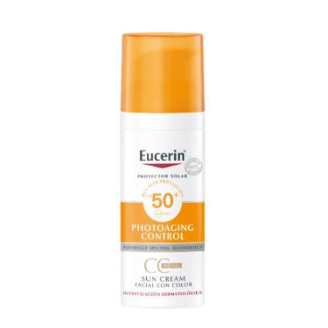 PROTECTOR SOLAR EUCERIN SPF 50 CREMA CON COLOR 50 GR PROTECTOR SOLAR EUCERIN SPF 50 CREMA CON COLOR 50 GR