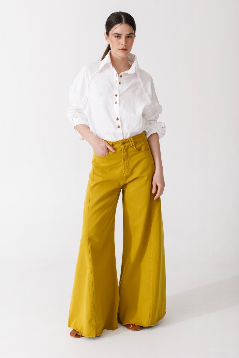 JEAN WIDE XL Pistacho