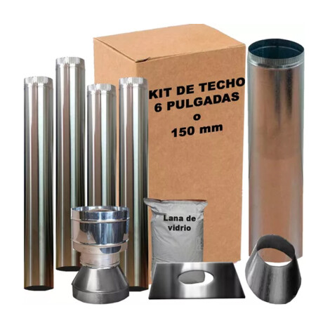 KIT CALEFACTOR TROMEN P/TECHO AC INOX 6 TROMEN ++ N/a
