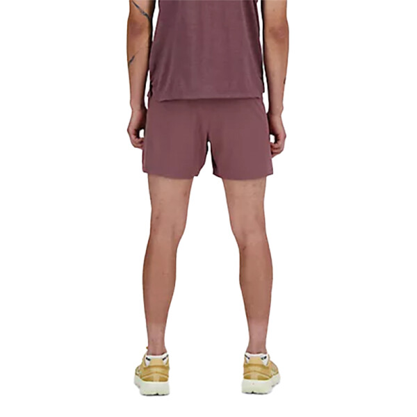 Short New Balance RC Seamless 5 INCH Marrón