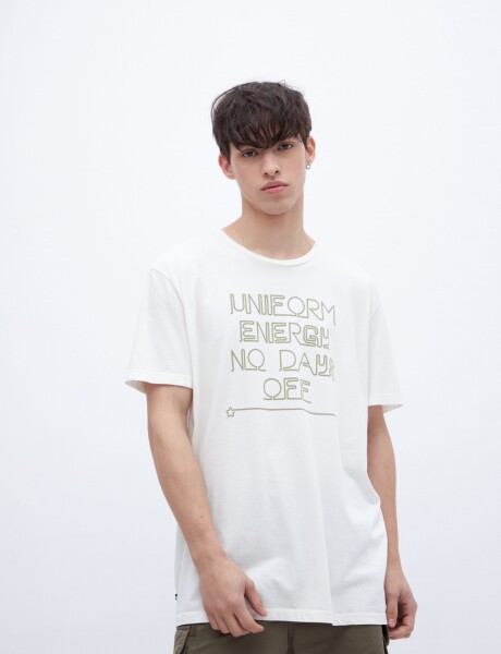 Remera Atlas Off white