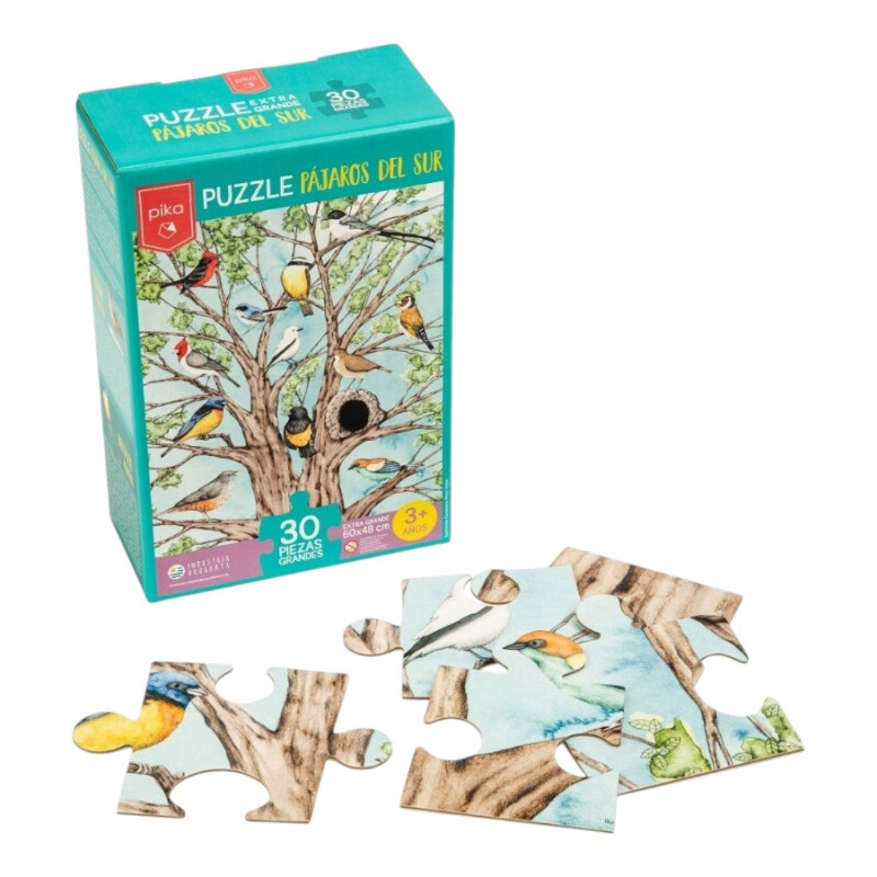 Puzzle Pájaros del Sur 30 Piezas Pika Puzzle Pájaros del Sur 30 Piezas Pika