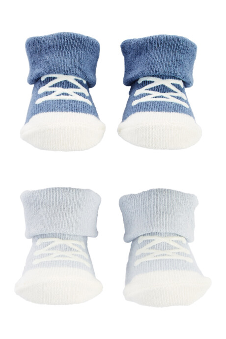 Pack dos pares de medias de algodón, diseño champión Pack dos pares de medias de algodón, diseño champión