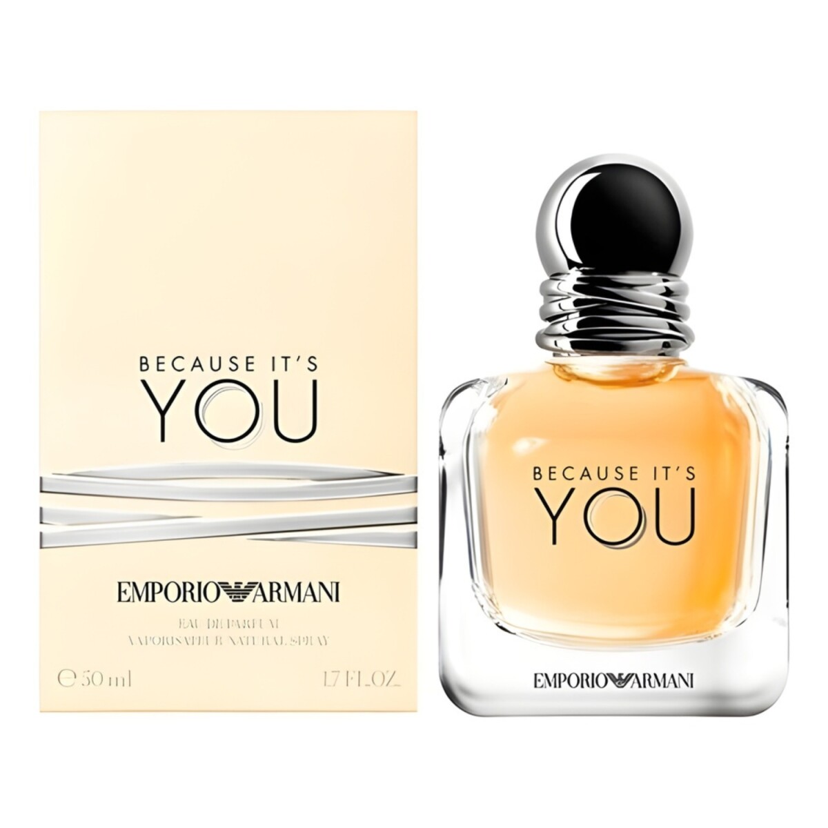 Perfume Emporio Armani Because It's You EDP 50ml Para Mujer Aroma Floral Frutal 