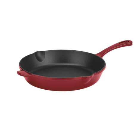 Sartén Redonda De Hierro Fundido 10'' Rojo Cardenal