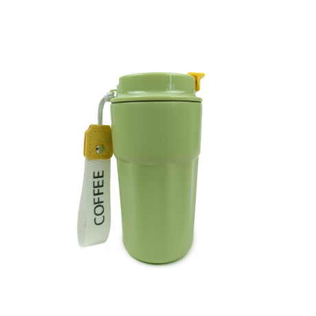 Vaso Térmico Con Asa Verde