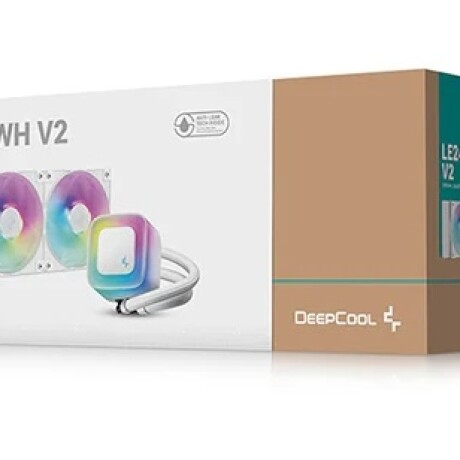 Cooler Liquido Deepcool LE240 V2 Argb Blanco 001