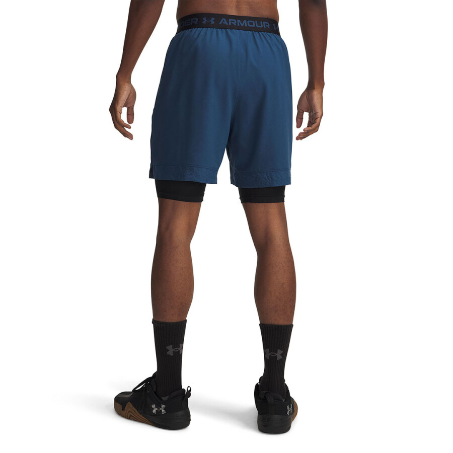 Short de Hombre UNDER ARMOUR Vanish Woven Azul