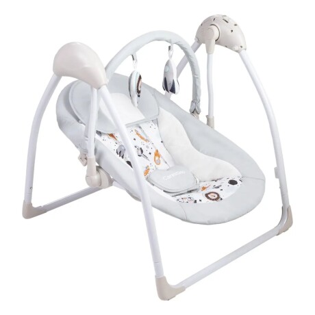 Mecedora Electrónica Carestino Con Melodias Gris