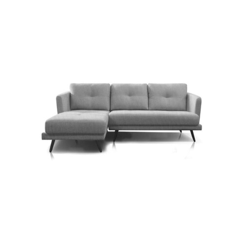 Sofá Con Chaise - Triunfo - 3 Cuerpos Gris Chaise Derecho