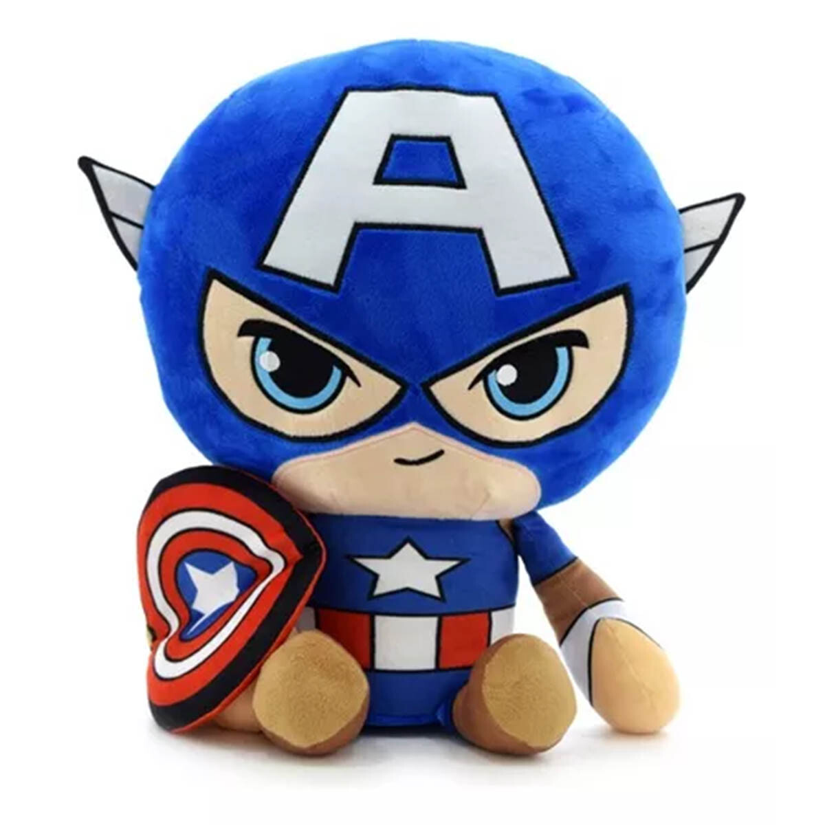 Peluche Personajes Marvel Avengers 40 Cm Figuras N1 - Capitan America 