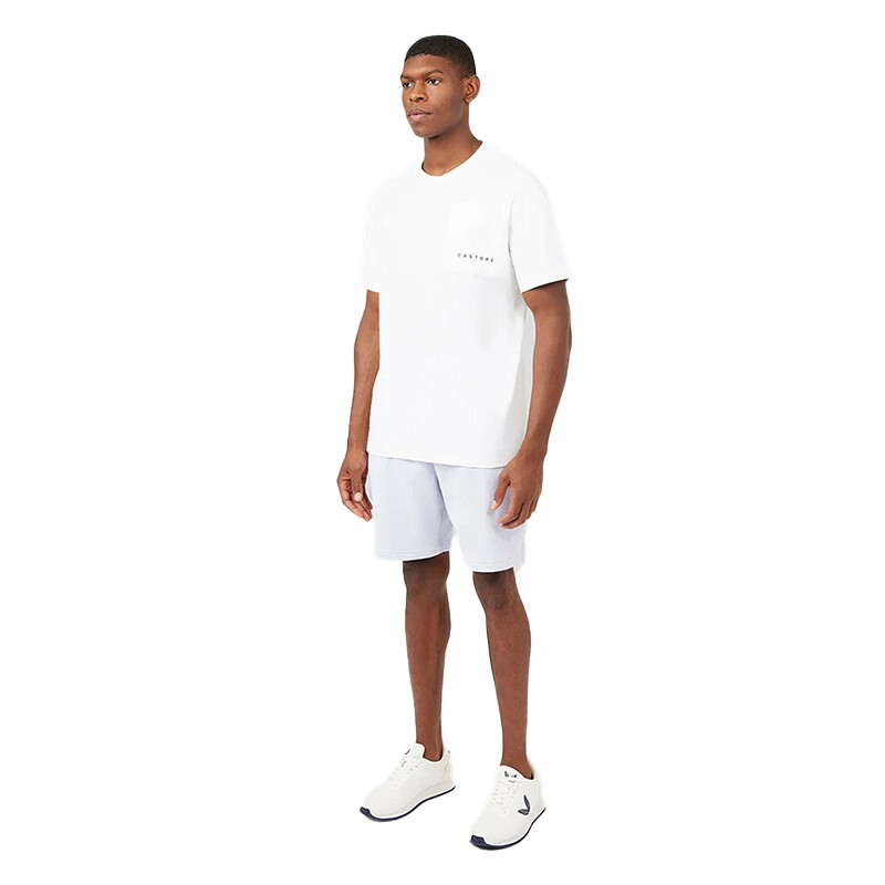 Remera Castore Logo Tee Blanco