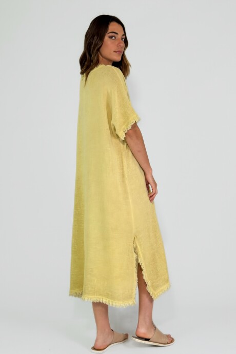 VESTIDO MONTEFALCO Amarillo