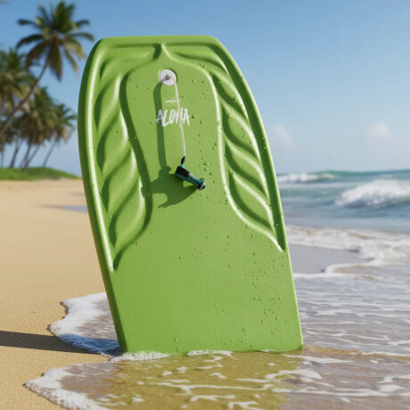 Tabla de Morey Bodyboard Mor Aloha 72x43cm p/ Barrenar Olas Verde