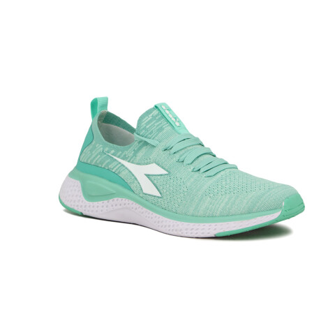 Diadora Adriatic Running Women Green Cascade Verde Agua