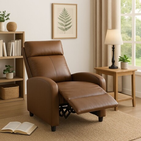 Sillon reclinable 1 cuerpo Chocolate