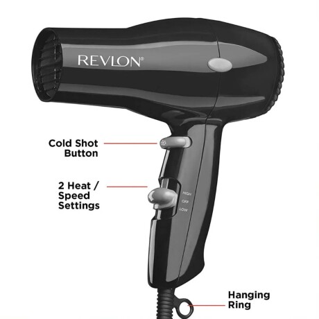 Secador de Pelo Revlon Ionico 1875W Secador de Pelo Revlon Ionico 1875W