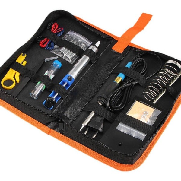 Kit Soldadura Soldar Estaño Soldador 60w Temperatura Ajustable Kit Soldadura Soldar Estaño Soldador 60w Temperatura Ajustable