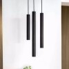 COLGANTE TUBO ALUMINIO NEGRO 50CM 1XGU10 LAMP MR11 COLGANTE TUBO ALUMINIO NEGRO 50CM 1XGU10 LAMP MR11